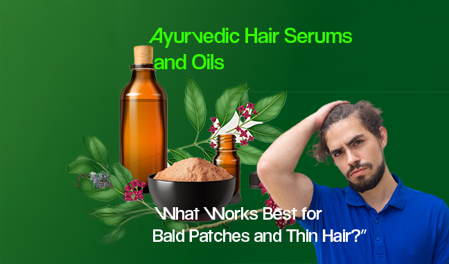 Ayurvedic Hair Serums and Oils – What Works Best for Bald Patches and Thin Hair?