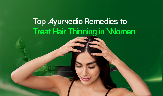 Top Ayurvedic Remedies to Treat Hair Thinning in Women