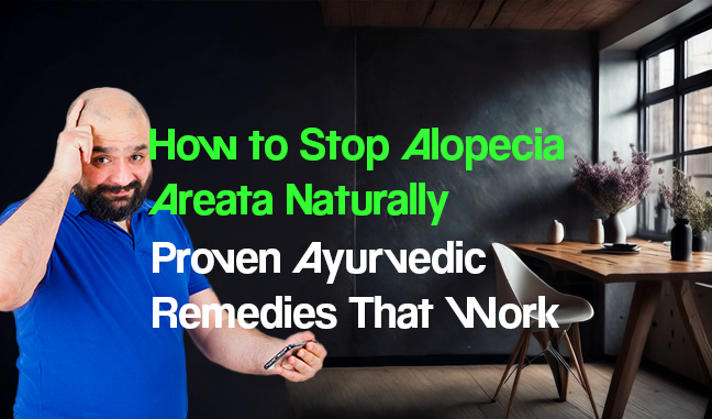 How to Stop Alopecia Areata Naturally – Proven Ayurvedic Remedies That Work